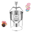 VEVOR Donut Depositor Manual Doughnut Dropper Hopper Stainless Steel Dispenser
