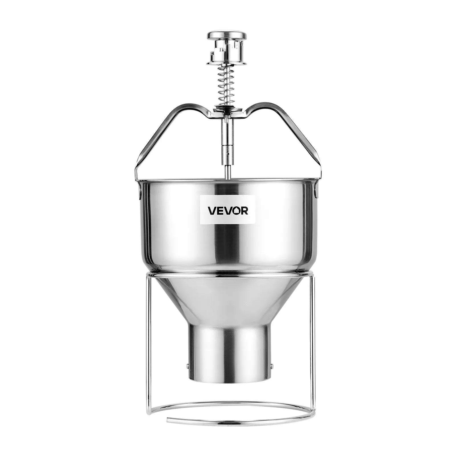 VEVOR Donut Depositor Manual Doughnut Dropper Hopper Stainless Steel Dispenser