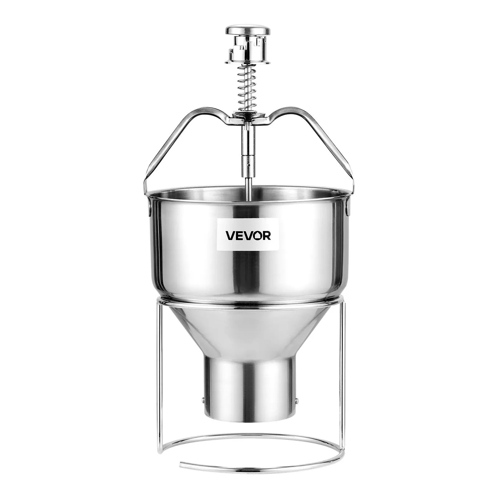 VEVOR Donut Depositor Manual Doughnut Dropper Hopper Stainless Steel Dispenser