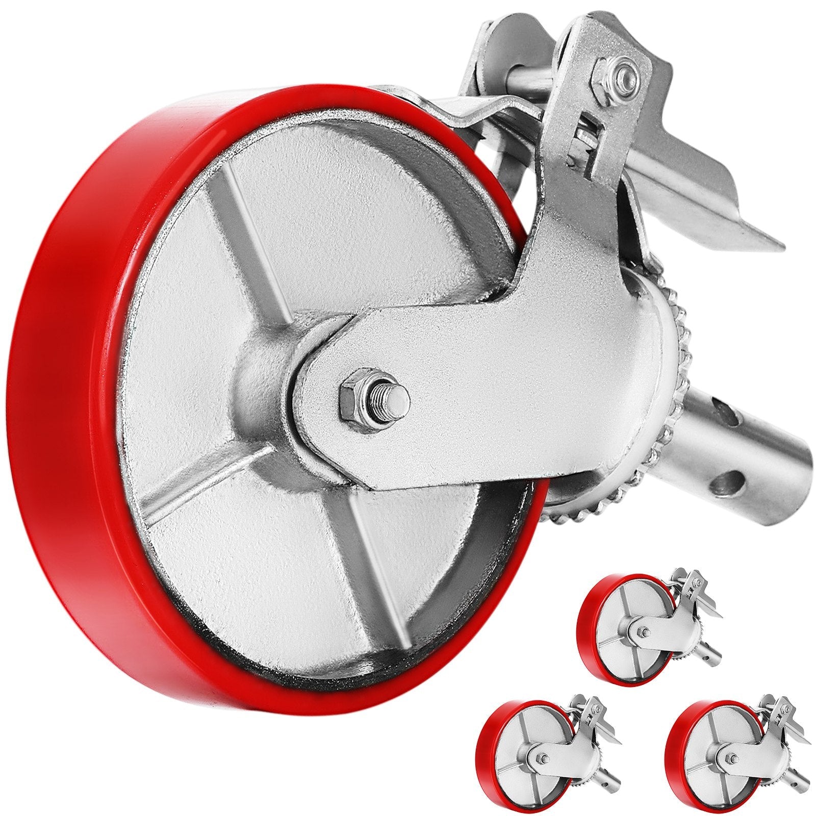 VEVOR Scaffolding Wheels Set, Heavy Duty 4-Pack 8\