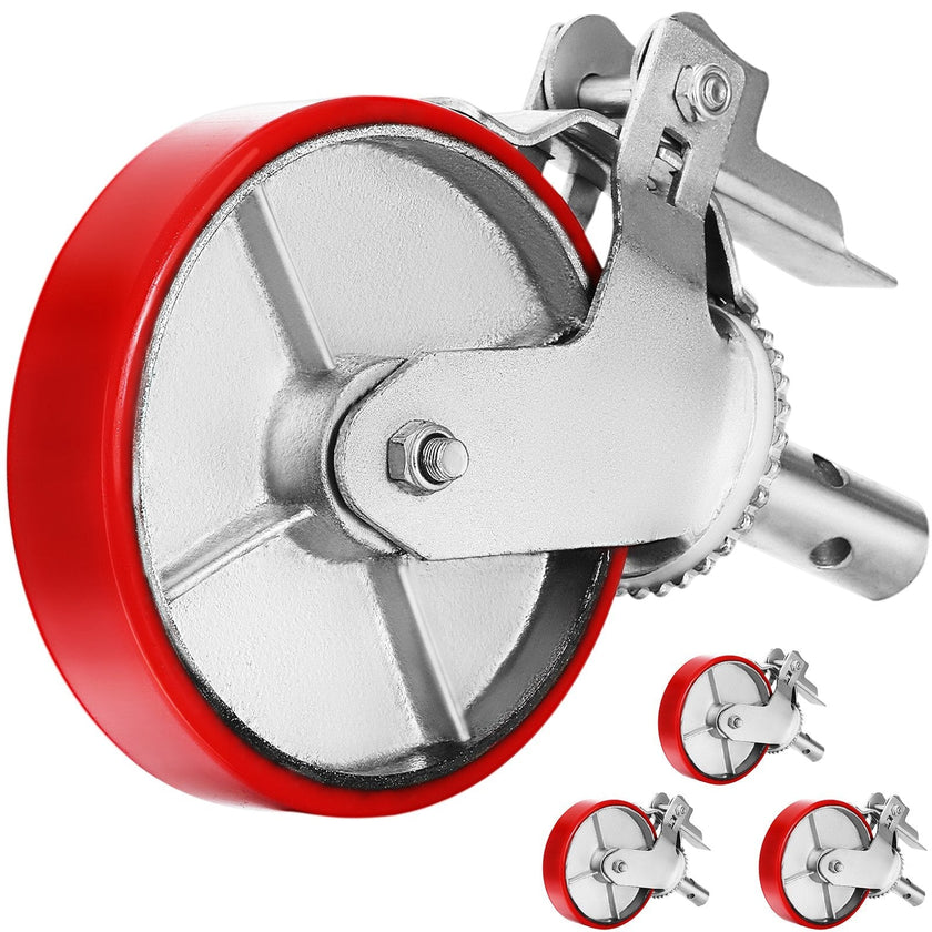 VEVOR Scaffolding Wheels Set, Heavy Duty 4-Pack 8\
