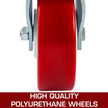 VEVOR Scaffolding Wheels Set of 4, 8\