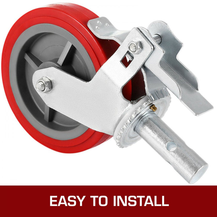 VEVOR Scaffolding Wheels Set of 4, 8\