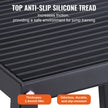 VEVOR Plyometric Jump Boxes, 12/18/24 Inch Plyo Box, Platform and Jumping Agility Box, Anti-Slip Fitness Exercise Step Up Box Set for Home Gym Training, Conditioning Strength Training, Black
