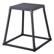 VEVOR Plyometric Jump Boxes, 12/18/24 Inch Plyo Box, Platform and Jumping Agility Box, Anti-Slip Fitness Exercise Step Up Box Set for Home Gym Training, Conditioning Strength Training, Black