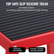 VEVOR Plyometric Jump Boxes, 12/18/24 Inch Plyo Box, Platform and Jumping Agility Box, Anti-Slip Fitness Exercise Step Up Box Set for Home Gym Training, Conditioning Strength Training, Red
