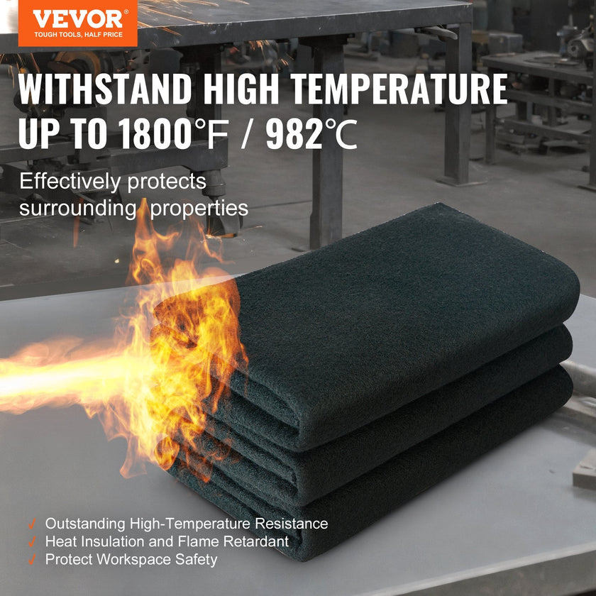 VEVOR Carbon Felt Welding Blanket 4 Pack, 37