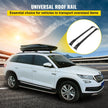 VEVOR Roof Rack Cross Bars, Baggage Locking Roof Rail, Crossbars Luggage Cargo,Load Roof Cross Bars, for 15-18 Chevrolet Tahoe Suburban GMC Yukon & Yukon XL Cadillac Escalade & Escalade ESV , Black