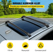 VEVOR Roof Rack Cross Bars, Baggage Locking Roof Rail, Crossbars Luggage Cargo,Load Roof Cross Bars, for 15-18 Chevrolet Tahoe Suburban GMC Yukon & Yukon XL Cadillac Escalade & Escalade ESV , Black