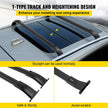 VEVOR Roof Rack Cross Bars, Baggage Locking Roof Rail, Crossbars Luggage Cargo,Load Roof Cross Bars, for 15-18 Chevrolet Tahoe Suburban GMC Yukon & Yukon XL Cadillac Escalade & Escalade ESV , Black