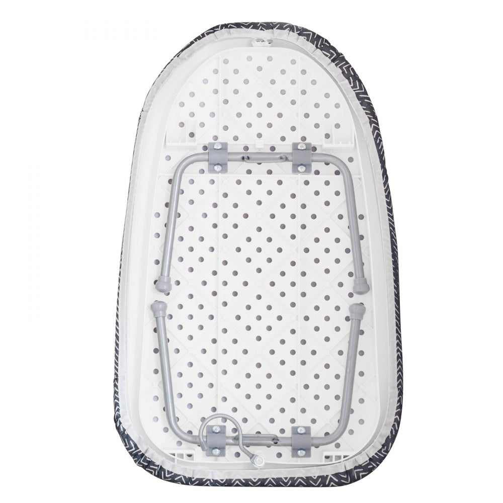 VEVOR Tabletop Ironing Board 23.4 x 14.4, Small Iron Board with Heat Resistant Cover and 100% Cotton Cover, Mini Ironing Board with 7mm Thickened Needle Cotton Layer for Small Spaces, Travel Use
