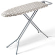 VEVOR Ironing Board with Large 51 x 13 Ironing Surface, Thickened 4 Layers Iron Board with Heat Resistant Cover and 100% Cotton Cover, 7 Adjustable Heights Ironing Board for Home Laundry Room Use