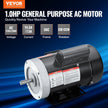 VEVOR 1HP Electric Motor 1725RPM AC115V/230V 56C Frame 1-Phase 5/8