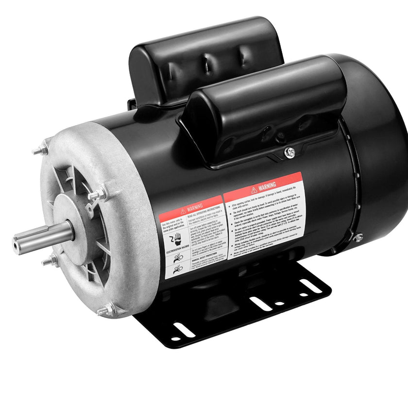VEVOR 1.5HP Electric Motor 3450RPM AC115V/230V 56 Frame 1-Phase 5/8