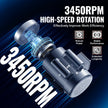 VEVOR 1.5HP Electric Motor 3450RPM AC11V/230V 56C Frame 1-Phase 5/8