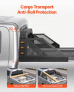 VEVOR Truck Bed Roll Bar Universal Chase Rack with Light for Full-Size Pickup