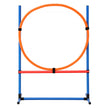 VEVOR Dog Agility Training Equipment 4 PCS Set with Hurdles Jump Ring Pause Box