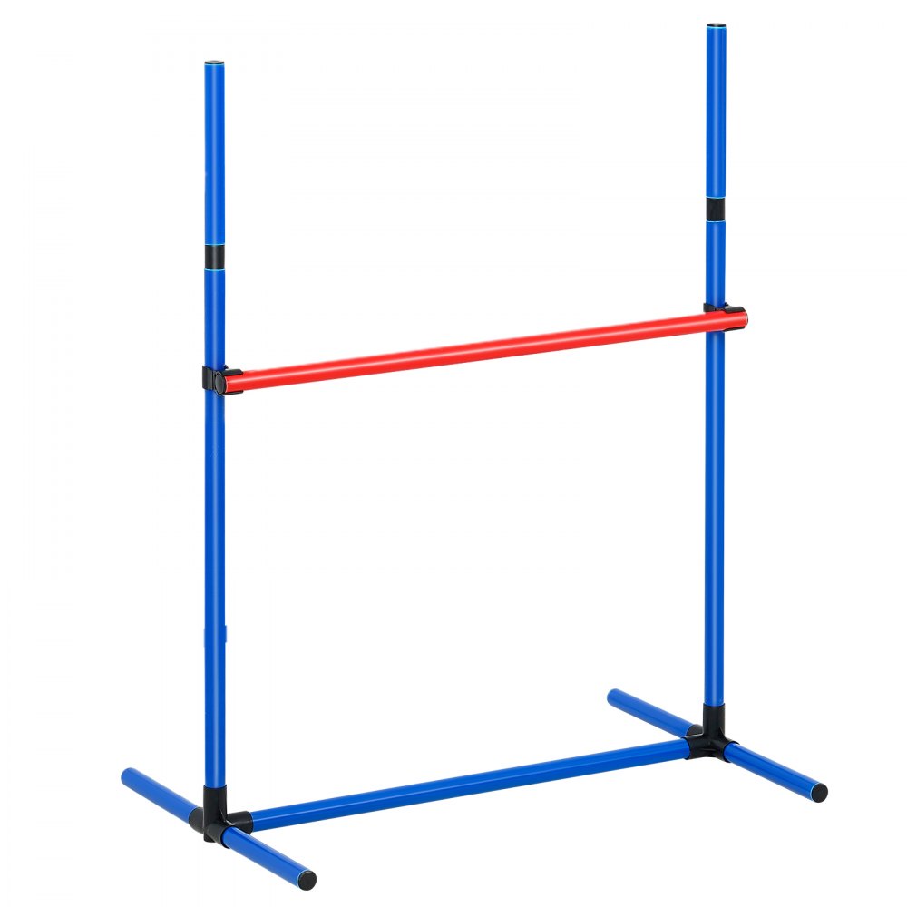 VEVOR Dog Agility Training Equipment 5 PCS Upgrade w/ Hurdles Extended Tunnel