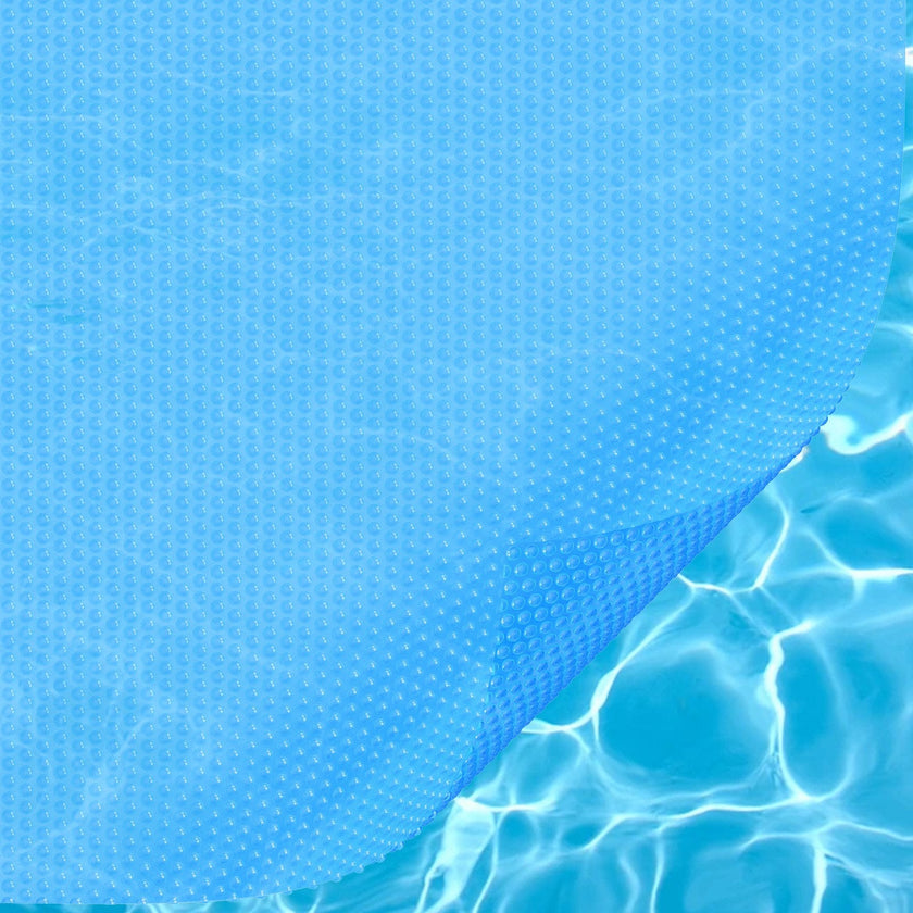 VEVOR Solar Pool Cover, 32 x 16 ft Rectangle Solar Blanket for Pools, Inground Above Ground Swimming Pool Solar Cover, 16 mil Solar Covers Blue