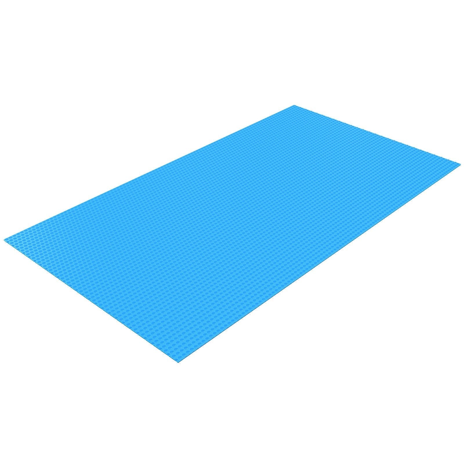 VEVOR Solar Pool Cover, 32 x 16 ft Rectangle Solar Blanket for Pools, Inground Above Ground Swimming Pool Solar Cover, 16 mil Solar Covers Blue