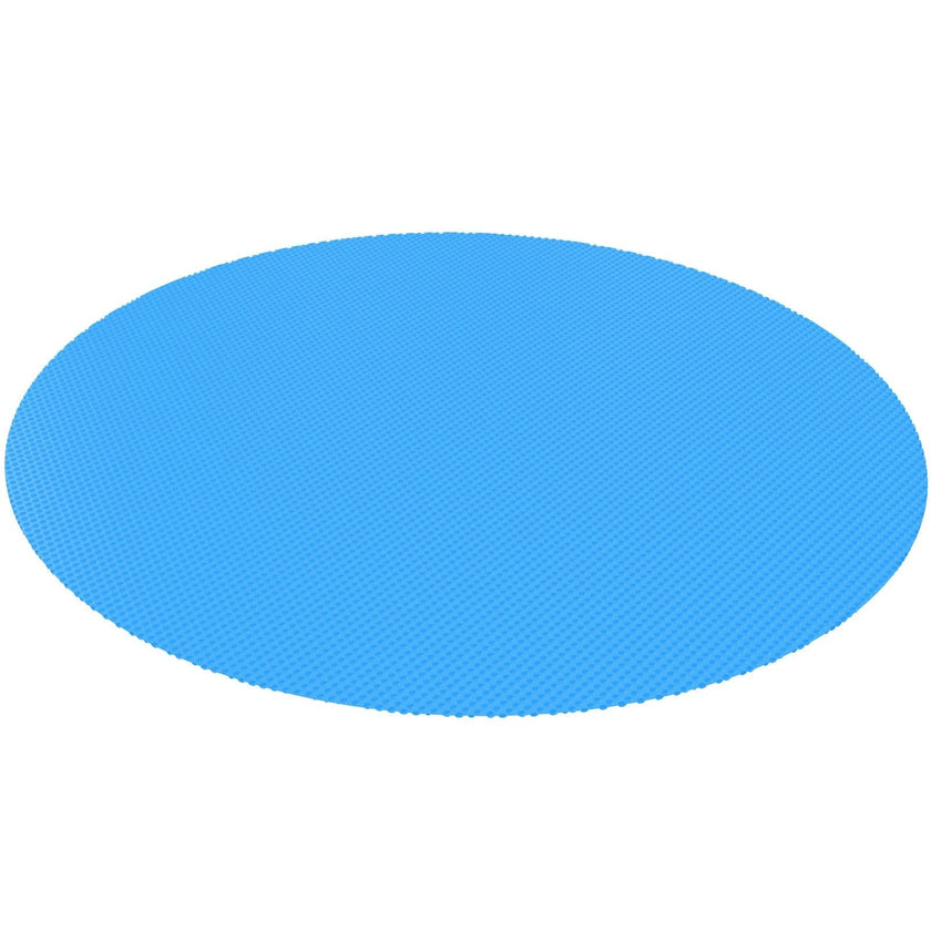 VEVOR Solar Pool Cover, ?10 ft Round Solar Blanket for Pools, Inground Above Ground Swimming Pool Solar Cover, 15 mil Solar Covers Blue