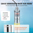 VEVOR Solar Water Pump, 48V DC 369W Submersible Deep Well Pump, Max Flow 8.4 GPM, Max Head 273 ft, Max Submersion 65.6 ft, Solar Powered Water Pump for Well, Farm Ranch Irrigation, Livestock Drinking