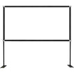 VEVOR Outdoor Movie Screen w/ Stand Portable Projector Screen 90