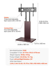 VEVOR Universal TV Stand Swivel Stand Holds up to 99 lbs for 32-70 Inch Screens