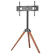 VEVOR Tripod Easel TV Stand Wood Legs Holds up to 99 lbs for 40-65 Inch Screens