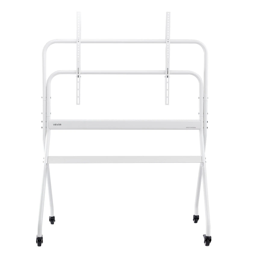 VEVOR Rolling TV Stand Mobile TV Cart Holds Up to 198 lbs for 35-100 In Screens
