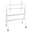 VEVOR Rolling TV Stand Mobile TV Cart Holds Up to 198 lbs for 35-100 In Screens