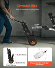 300lbs Adjustable Trailer Dolly 16.5 and 22 in Height 1-7/8 and 2 in Balls