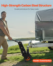 300lbs Adjustable Trailer Dolly 16.5 and 22 in Height 1-7/8 and 2 in Balls