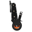 300lbs Adjustable Trailer Dolly 16.5 and 22 in Height 1-7/8 and 2 in Balls