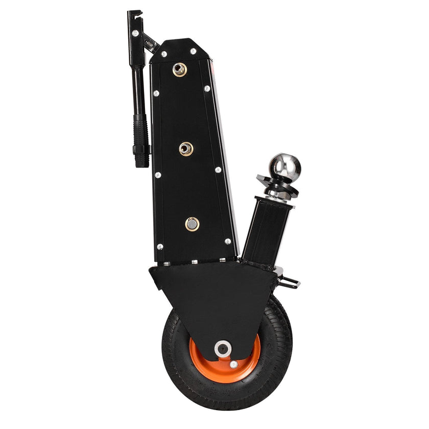 300lbs Adjustable Trailer Dolly 16.5 and 22 in Height 1-7/8 and 2 in Balls