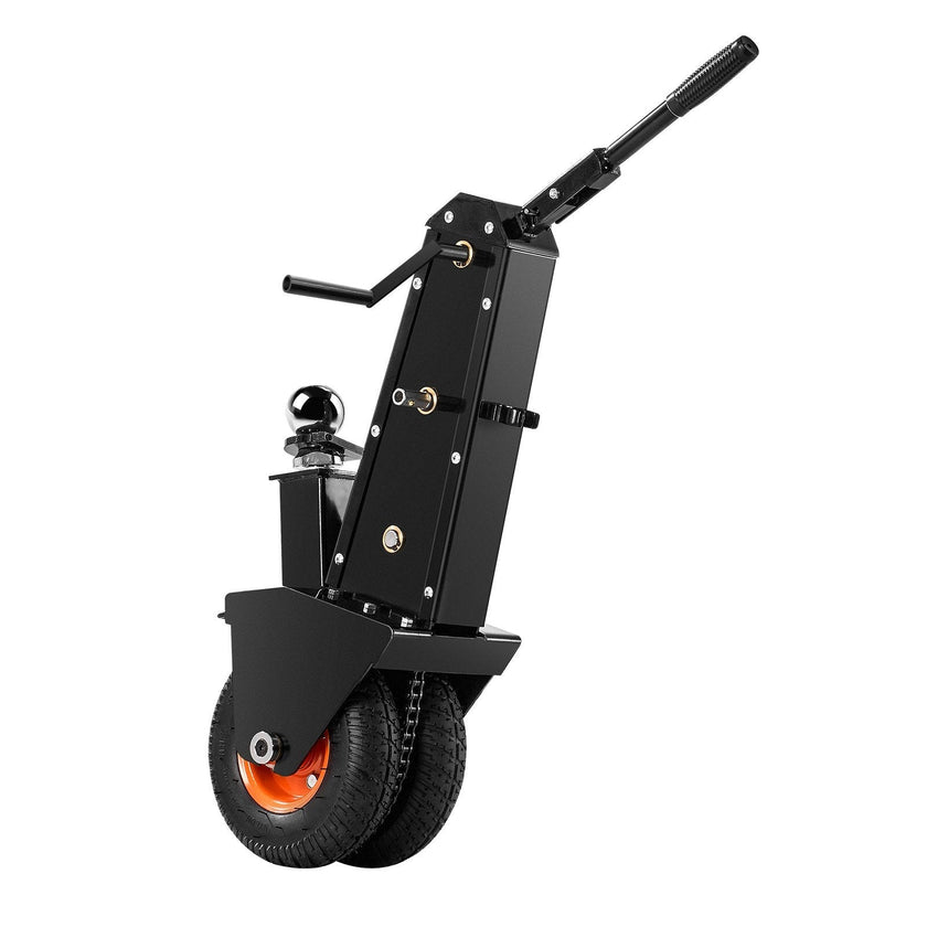 300lbs Adjustable Trailer Dolly 16.5 and 22 in Height 1-7/8 and 2 in Balls