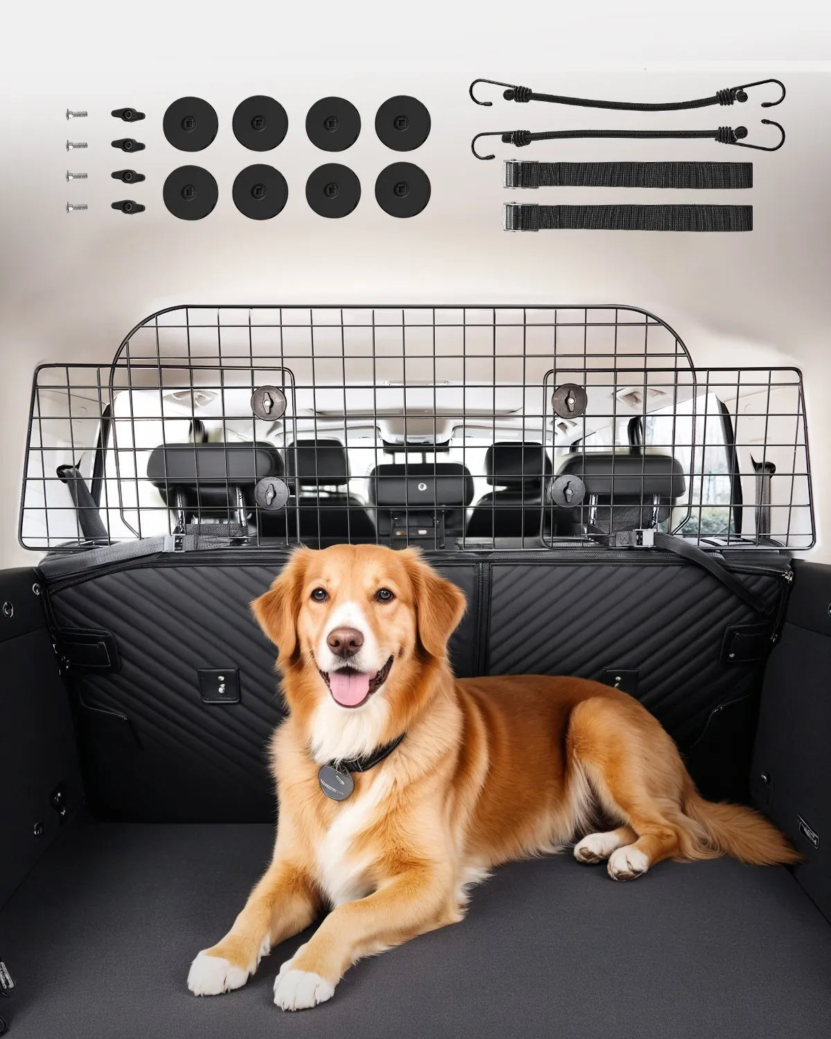 VEVOR Dog Car Barrier 35.4