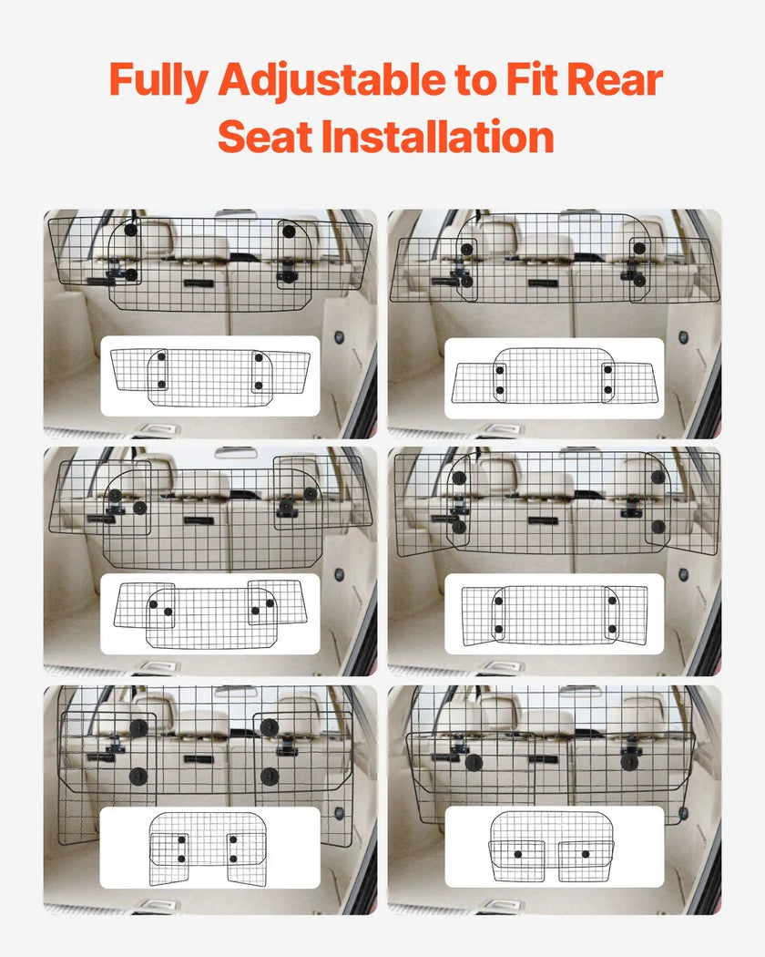 VEVOR Dog Car Barrier 38