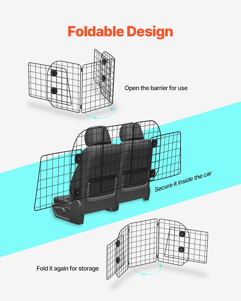 VEVOR Dog Car Barrier 38.5