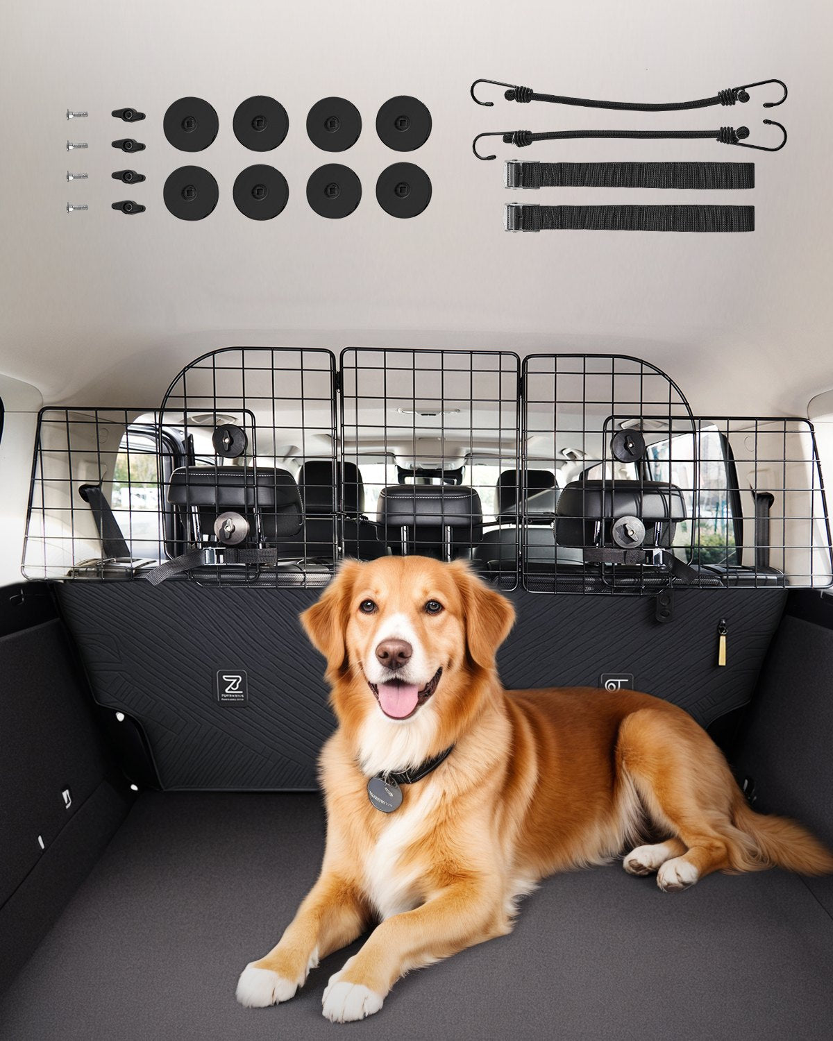 VEVOR Dog Car Barrier 36.6