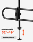 VEVOR Dog Car Barrier Metal Adjustable Pet Barrier Universal-Fit Pet Divider