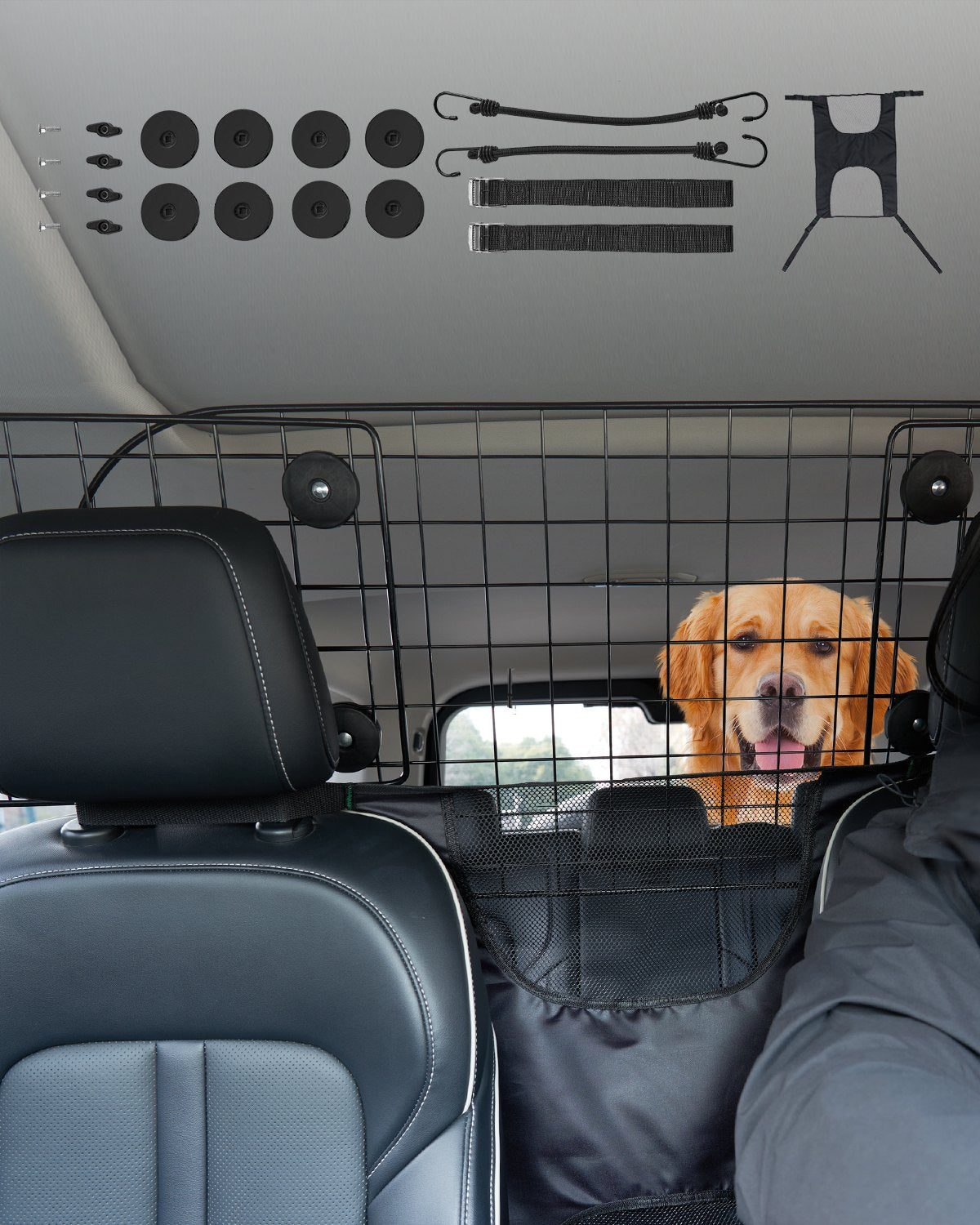VEVOR Dog Car Barrier 35.4