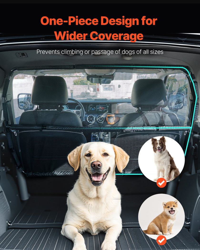 VEVOR Dog Car Barrier 50