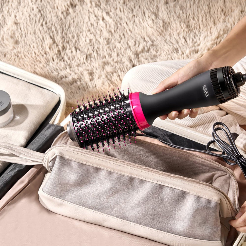 VEVOR Hair Blow Dryer Brush Ionic Hair Dryer and Styler with 2.56