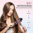 VEVOR Hair Blow Dryer Brush Dual Voltage Hot Air Styler with 2.56