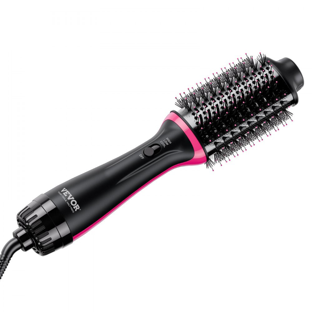VEVOR Hair Blow Dryer Brush Dual Voltage Hot Air Styler with 2.56