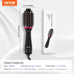 VEVOR Hair Blow Dryer Brush Ionic Hair Styler Volumizer with 2.56