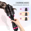 VEVOR Hair Blow Dryer Brush Dual Voltage Hot Air Styler with 2.95