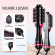 VEVOR Hair Blow Dryer Brush Dual Voltage Hot Air Styler with 2.95