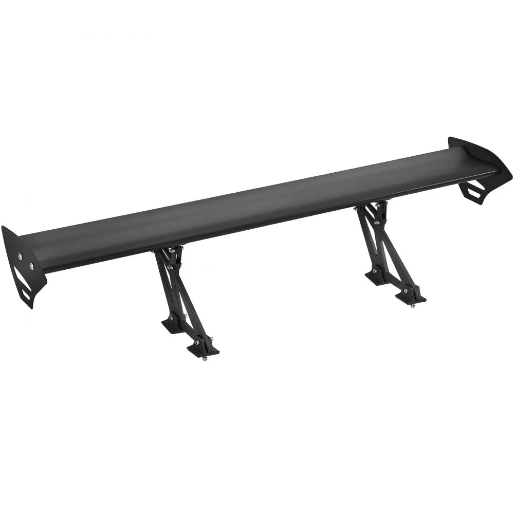 VEVOR GT Wing Car Spoiler, 43.3 inch Universal Spoiler with Single Deck, Adjustable Lightweight Aluminum, Car Rear Spoiler Wing, Racing Spoiler BGW/JDM Drift Black